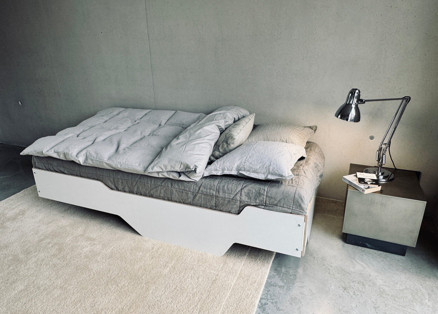 dasBett (Breite: 90 und 100 cm)
