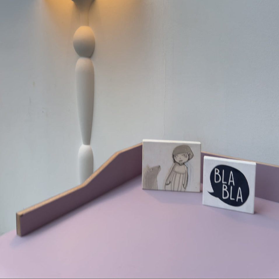 derSekretär Linolium/ Schichtholz Natur