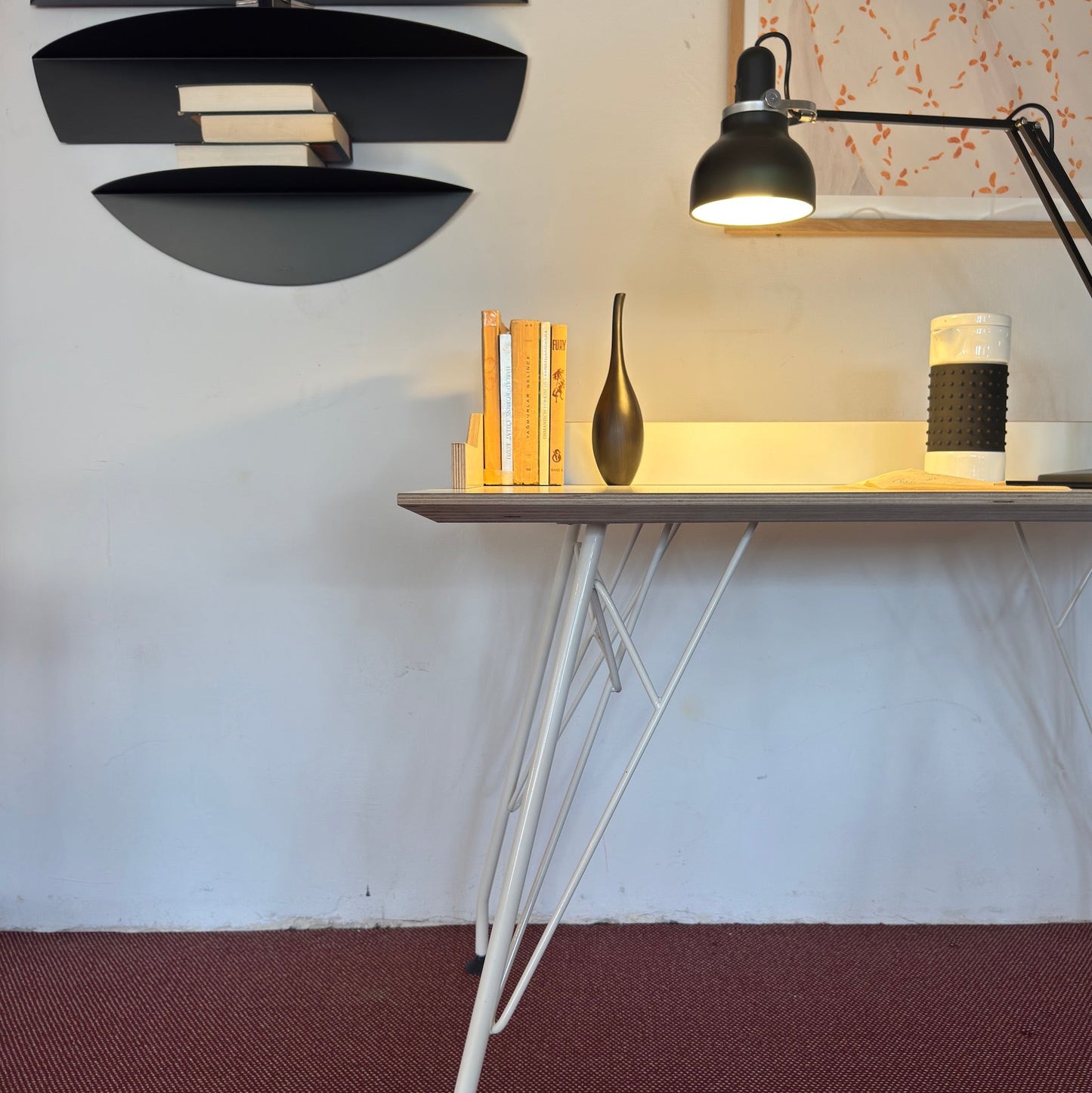 derSekretär Melamin/ Schichtholz Natur