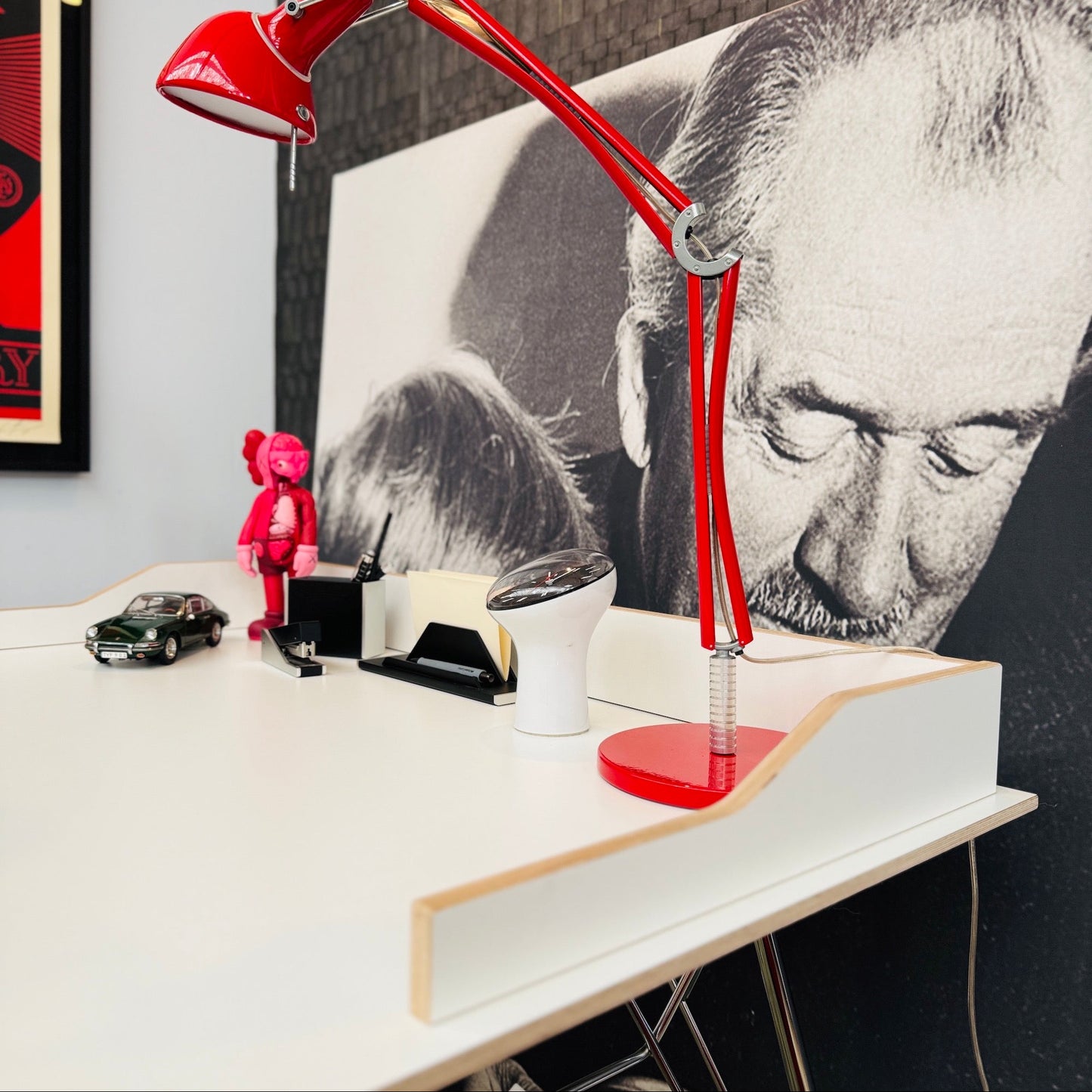 derSekretär Melamin/ Schichtholz Natur