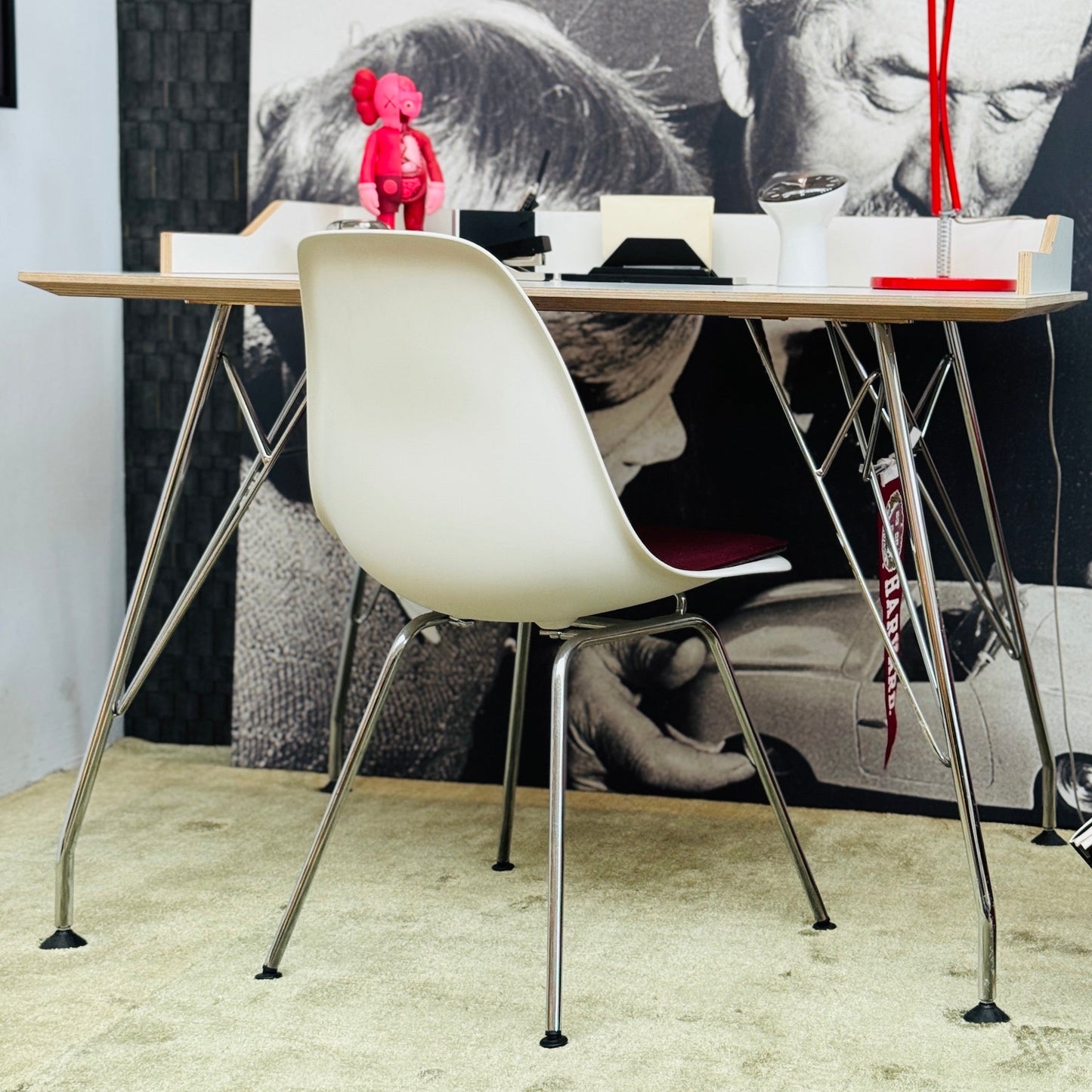 derSekretär Melamin/ Schichtholz Natur